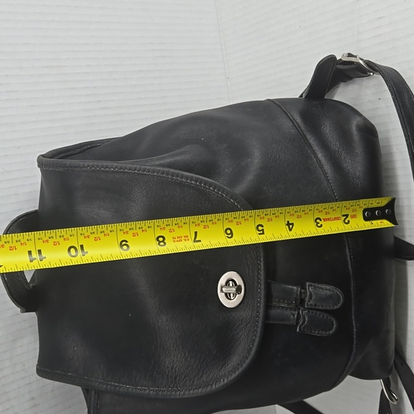 Vintage Coach Leather Backpack 9791 - Picture 9 of 11